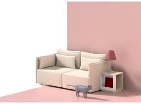 Дъбова странична маса 40x40 cm Ella - TemaHome