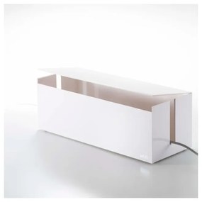 Бяла кутия за зарядно устройство Уеб кабелна кутия - YAMAZAKI