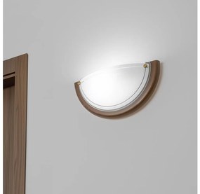 Brilagi - Стенно осветително тяло ORBIS 1xE27/60W/230V, 30 см, в цвят бор