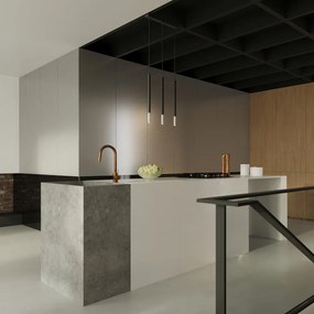 Черно/сребристo метално висящо осветително тяло Asarot – Sollux