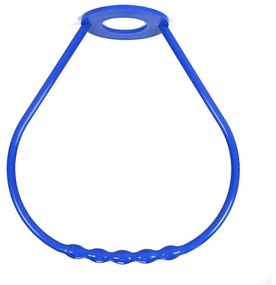 Дръжка за Полилей пластмаса синя