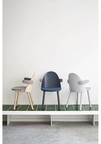 Сив стол с подлакътници Uma - Teulat