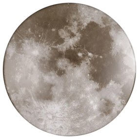 Сива LED детска лампа за таван ø 37 cm Moonika – Trio