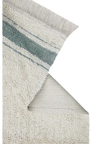 Син и кремав ръчно изработен памучен килим подходящ за пране 140x200 cm Gastro Vintage Blue – Lorena Canals