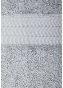 Светлосиви памучни кърпи в комплект от 4 бр. от тери 50x100 cm – Good Morning