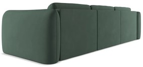 Зелен ъглов диван (ляв ъгъл) Hoku – Makamii