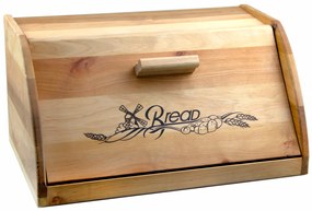 Maysternya - Дървена кутия за хляб 37х24хh19см (8920)