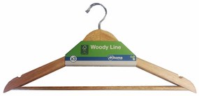 Закачалки Mondex Woody Line Екологичен Естествен Дървен 3 броя (42,5 x 23 cm)