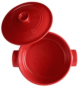 Керамичен съд за готвене с капак 3,9 l Flame – Emile Henry