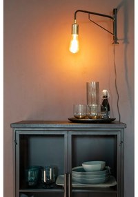 Черен метален шкаф 65x105 cm Ferre - White Label