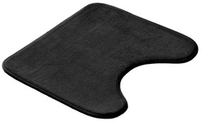 Черен килим за баня WC 45x45 cm Vitamine – douceur d'intérieur