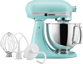 Планетарен миксер KitchenAid Artisan Elegance 5KSM125EMI Mineral water , 300W, 4.8 л, Direct drive, 10 скорости, Тюркоаз