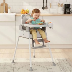 Детски стол за хранене - многофункционален стол за хранене Panda