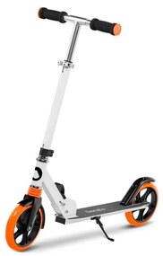 Lionelo - Детски скутер LUCA бял/оранжев