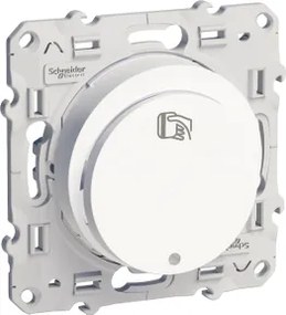 SE Енергоспестител 1NO c подсветка цвят Бял Odace /до изчерпване/ - S520283