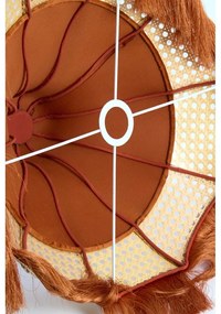 Оранжев абажур ø 45 cm Mizia – Light &amp; Living