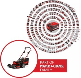 Акумулаторна самоходна косачка Einhell GP-CM 36/47 S HW Li, 2x18 V, 47 см (3413200)
