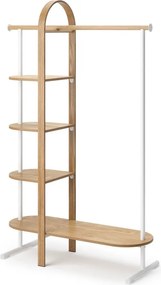 Бял комплект за коридор от естествено евкалиптово дърво Bellwood - Umbra