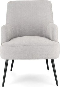 Светлосиво кресло Ernestine – Yes Everyday