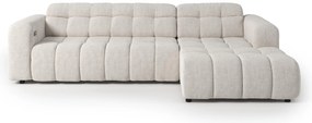 Разтегателен ъглов диван с ел. механизъм Модера