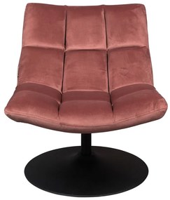 Фотьойл от розово кадифе Bar - Dutchbone