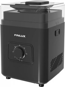 Машина за сладолед Finlux FCRM-2425W, 100W, 0.8 л, R600a, Компресор, Черен