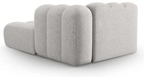 Светлосива лежанка (десен ъгъл) Lupine – Micadoni Home