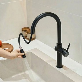 Смесител за кухня Rea Fresh High Black