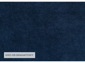 Тъмносин кадифен разтегателен ъглов диван (десен ъгъл) Lofty Lilly – Miuform