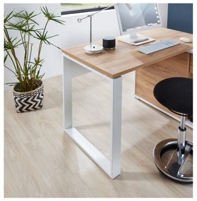 Работна маса от дъб 120x117 cm Lioni - Germania