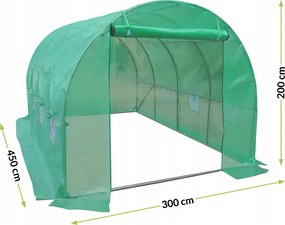 Кутия за зеленчукова градина 3 x 4,5 м