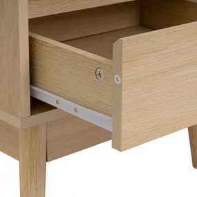 Нощно шкафче в естествен цвят Iona – Casa Selección