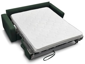 Тъмнозелен разтегателен диван 215 cm Monaco – Bobochic Paris