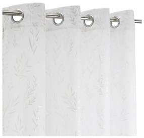 Бяло-сребриста завеса 140x260 cm Buds – Casa Selección