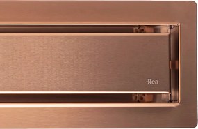 Линеен отводнител Rea Neox brush copper 50