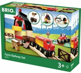 Влакови релси Brio Farm Railway Set