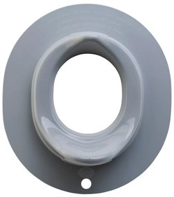 Светлосива детска тоалетна седалка Bella Bambina - Rotho