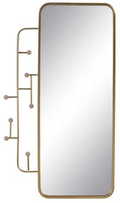 Стенно огледало със закачалка 55x100 cm Maze – Ixia