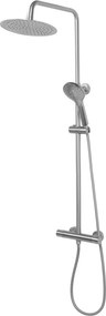 Комплект за душ с термостат REA VINCENT NICKEL BRUSH INOX
