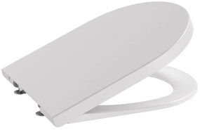 Седалка и капак, Roca, A80152263B, ROUND, за тоалетна чиния, със забавено падане