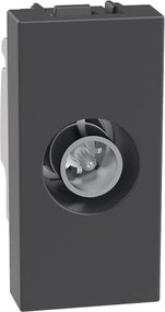 Bticino Розетка TV тип коаксиал 1 мод. цвят Графит Light Now Bticino YD4202D
