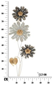 Декорация за стена в бяло и черно Simply - Mauro Ferretti