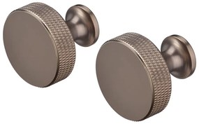 Сиви стенни метални куки в комплект от 2 бр. Rof – Blomus