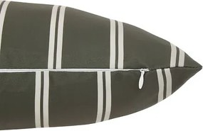 Калъфка за външна възглавница atmosphera Tileo, Райе, Каки, 30×50 cm