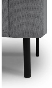 Тъмносив ъглов диван (ляв ъгъл) Hero – Scandic