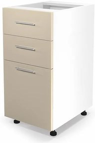 Долен шкаф Vento D3S-40/82 40см Бежов гланц