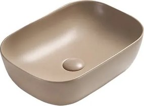 Mexen Rita мивка за монтаж върху плот 45 x 32 см, матово капучино - 21084564