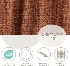 Шенилов ъглов диван в меден цвят (ляв ъгъл/L форма) Kirou – Maison de Rêve