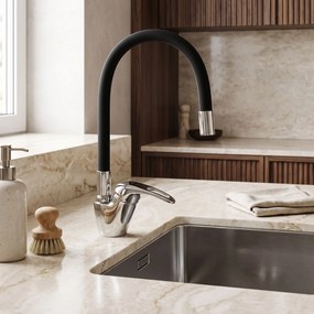 Смесител за кухня Calani LUPI black