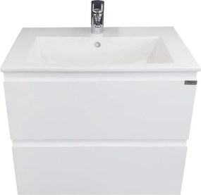 Шкаф с умивалник, Песанте, 65 cm, бял